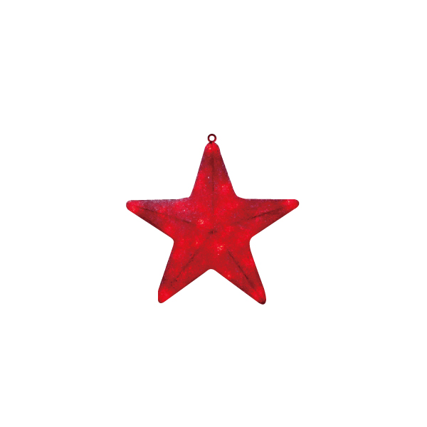 LEDクリスタルグロースター レッド 小
