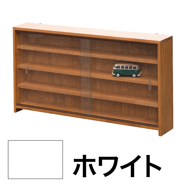 木製ディスプレイラック  ホワイト