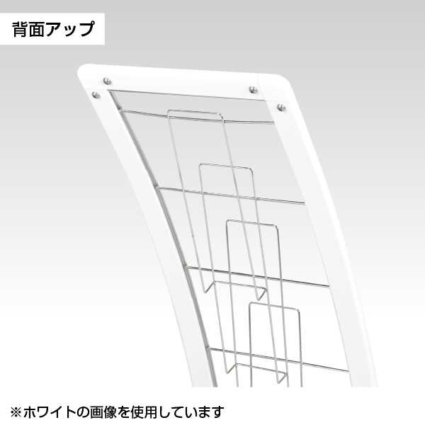 カタログスタンド PRX-15S シルバー A4 5段