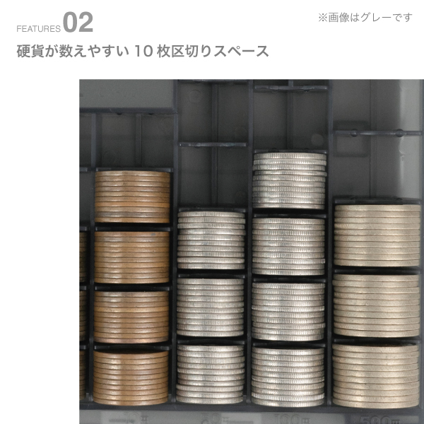 コインケース フタ付き  CX-001-J クリア