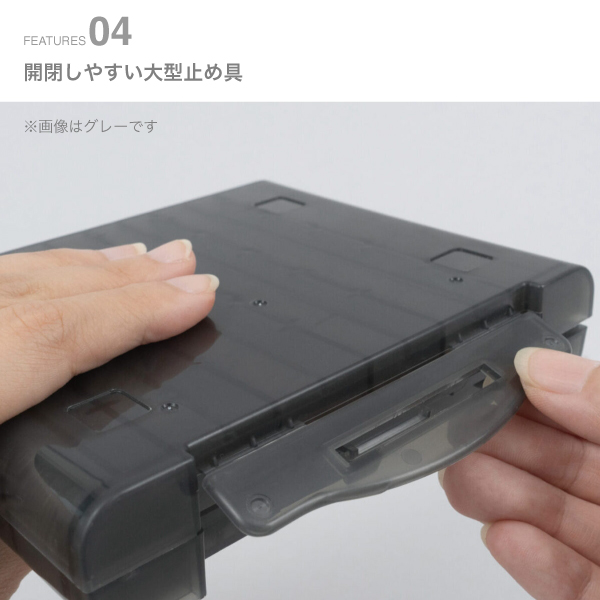 コインケース フタ付き  CX-001-J クリア