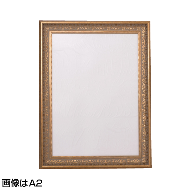 EXアールデコフレーム ゴールド B2ポスターパネル　ポスターフレーム