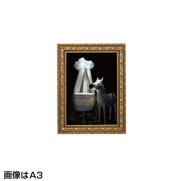 アールデコフレーム ゴールド B3ポスターパネル　ポスターフレーム