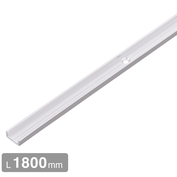 ブースディバイダーシリーズ ブースバー用下レール RA1 L1800 クローム