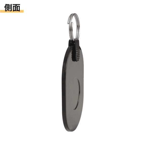 リングチケット 黒 2枚入り クローク チケット 札 無地 小判札 無地札 リング付き 書き込み 預かり札