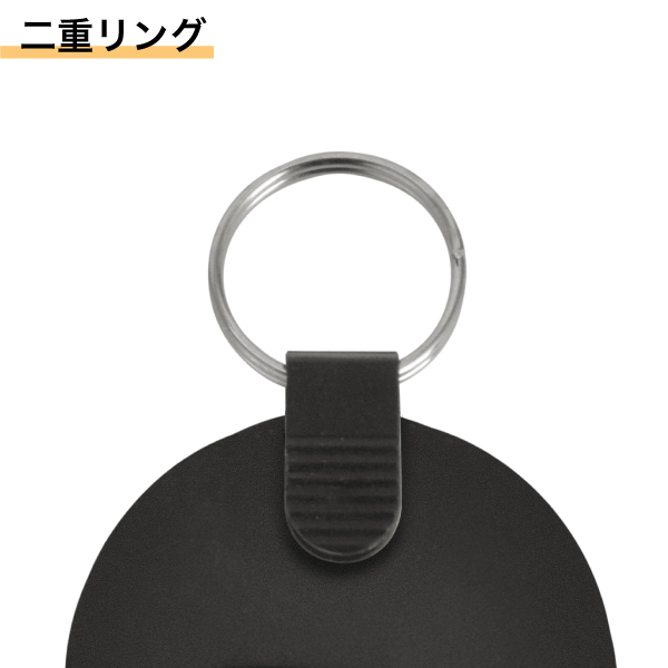 リングチケット 黒 2枚入り クローク チケット 札 無地 小判札 無地札 リング付き 書き込み 預かり札