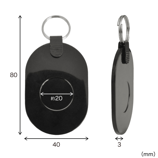 リングチケット 黒 2枚入り クローク チケット 札 無地 小判札 無地札 リング付き 書き込み 預かり札