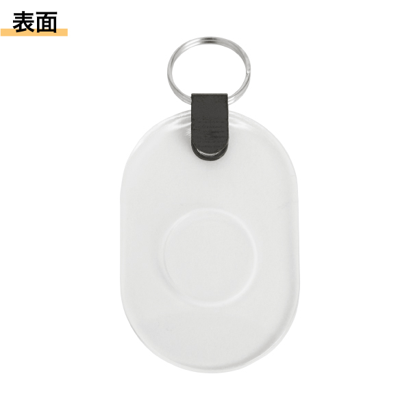 リングチケット 透明 2枚入り クローク チケット 札 無地 小判札 無地札 リング付き 書き込み 預かり札