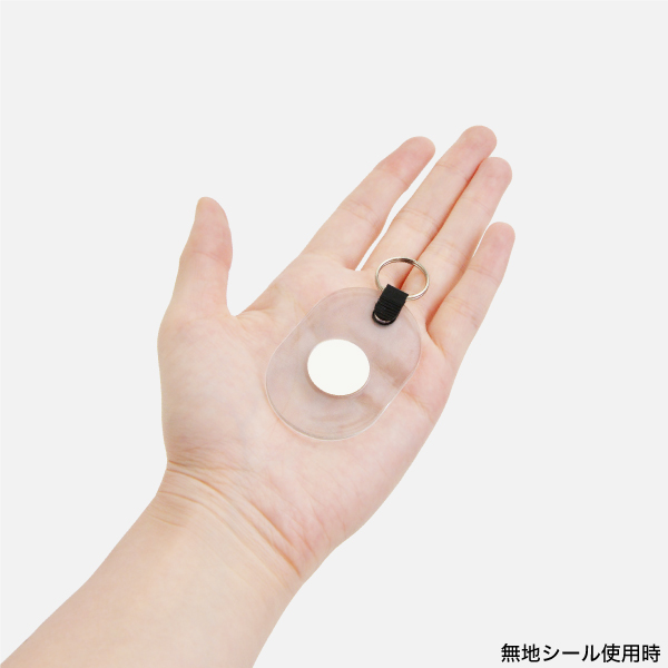 リングチケット 透明 2枚入り クローク チケット 札 無地 小判札 無地札 リング付き 書き込み 預かり札