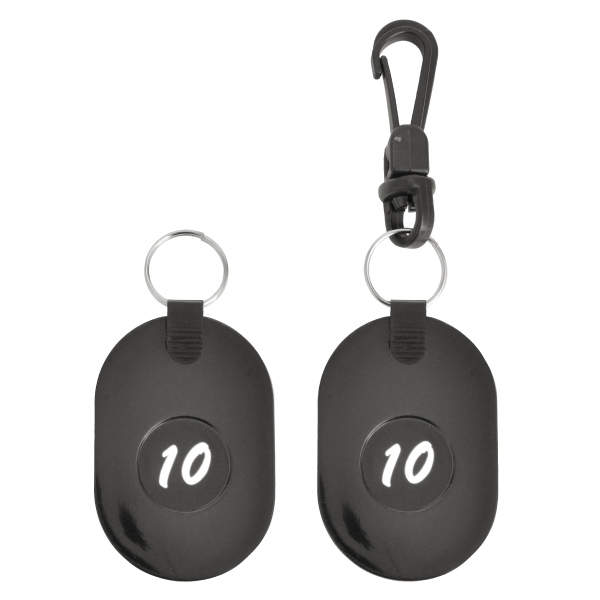 ツインチケット 1～10 黒 番号札 プラスチック クローク 預かり札 引換券 親子札 荷物 荷札 タグ ナンバー 飲食店 店舗用品 オフィス 事務用品