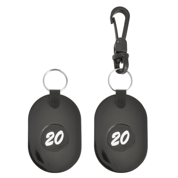 ツインチケット 11～20 黒 番号札 プラスチック クローク 預かり札 引換券 親子札 荷物 荷札 タグ ナンバー 飲食店 店舗用品 オフィス 事務用品