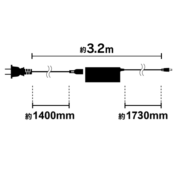 イージーライト・アクリルライト兼用アダプター 4A　店舗用品　販促用品　LEDパネル