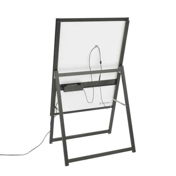 イージーライトA　A1片面ブラック　店舗用品　販促用品　LEDスタンド看板　LEDパネル付スタンド