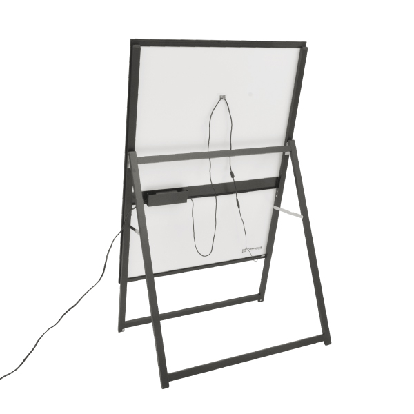 イージーライトA　B1片面ブラック　店舗用品　販促用品　LEDスタンド看板　LEDパネル付スタンド