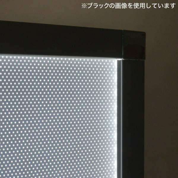 イージーライトA　B1片面シルバー　店舗用品　販促用品　LEDスタンド看板　LEDパネル付スタンド