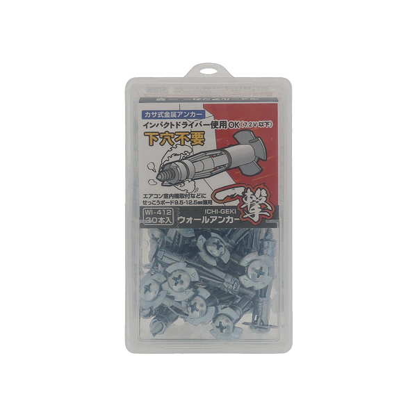 ウォールアンカー 一撃 WI-412 30本入