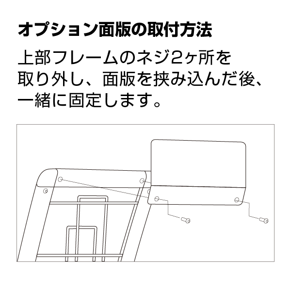 オプション PRX-12・15用面板