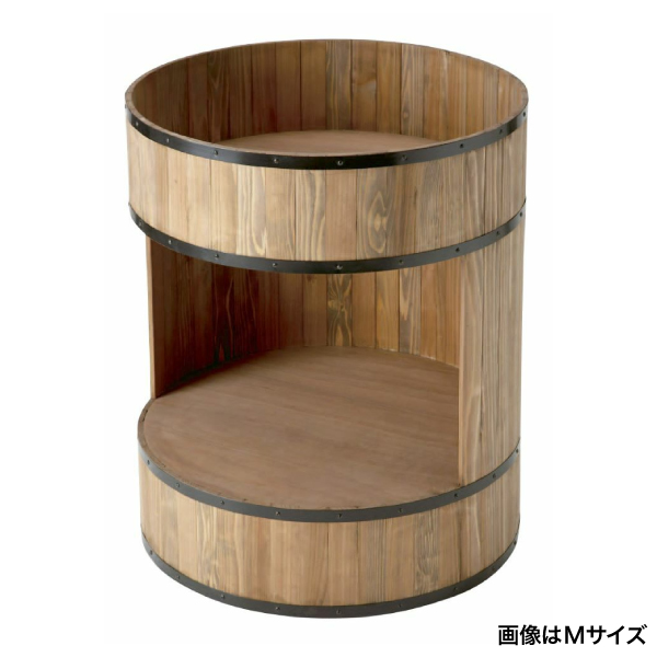 開口付リバーシブルドラム L ライトオーク