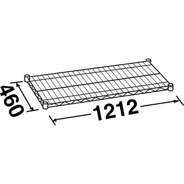 スーパーエレクターシェルフ(W1212×D460) MS1220