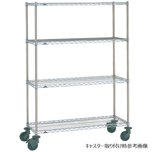 打ち込み単独キャスター エラストマー車 φ100mm ストッパーナシ 1個 【業務用】R100TPE