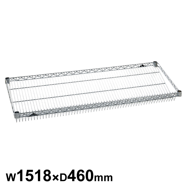 エレクターシェルフ スーパーシリーズ スランテッドシェルフ 棚板 W1518×D460mm 棚板1枚 【業務用】ST1520