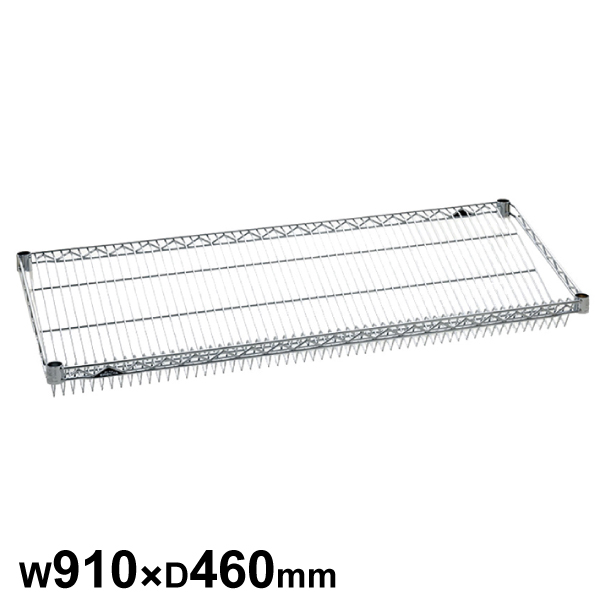 エレクターシェルフ スーパーシリーズ スランテッドシェルフ 棚板 W910×D460mm 棚板1枚 【業務用】 ST910