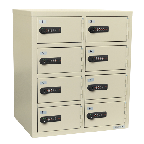 貴重品保管庫 8人用（2列4段）