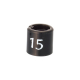 サイズチップ スリムタイプ 黒 3L（50ヶ入）　店舗用品　ピン・タグ付・プライス用品