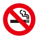 カラープラポール用プレート 喫煙　店舗用品　安全用品・標識　駐車場　仕切り