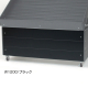 ディスプレイテーブル用フロントパネル仕様W900/ブラック