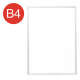 STW-B4-SV    エコイレパネ両面 B4 シルバー