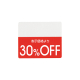 OFFシール(200片) 60％OFF