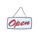 OPEN・CLOSED  OC-71 ブルー