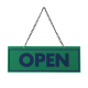 OC-8 レッド  (OPEN・CLOSED)