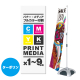 Y-BAND-4用メディア 1～9枚 防炎ターポリン(W550～700×H1600～2100)ハトメ有り1枚 印刷加工代 (本体別売)