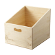 斜めカットBOX 白木 S